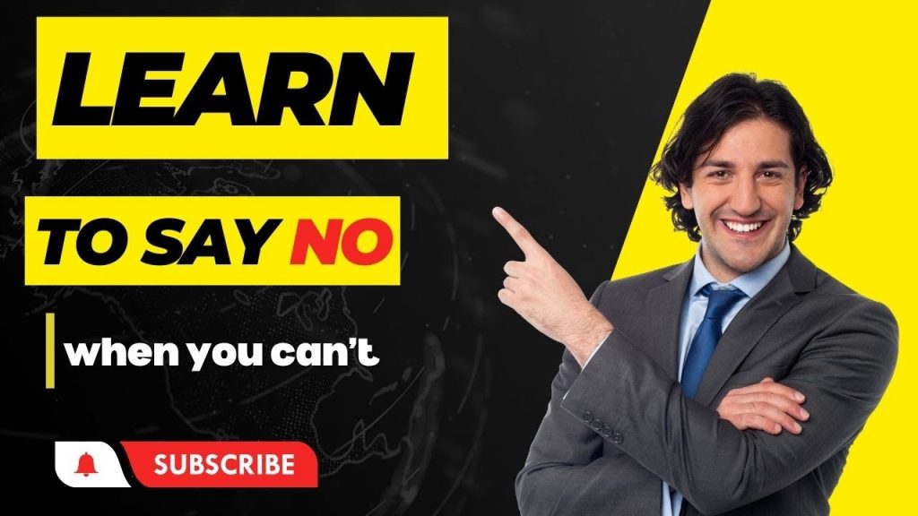Learn to Say No When You Can't